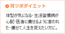 耳ツボダイエット